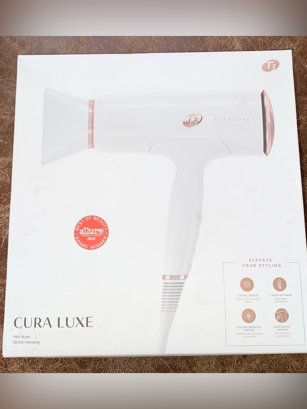 Cura Luxe T3 Ionic Hair Dryer NIB